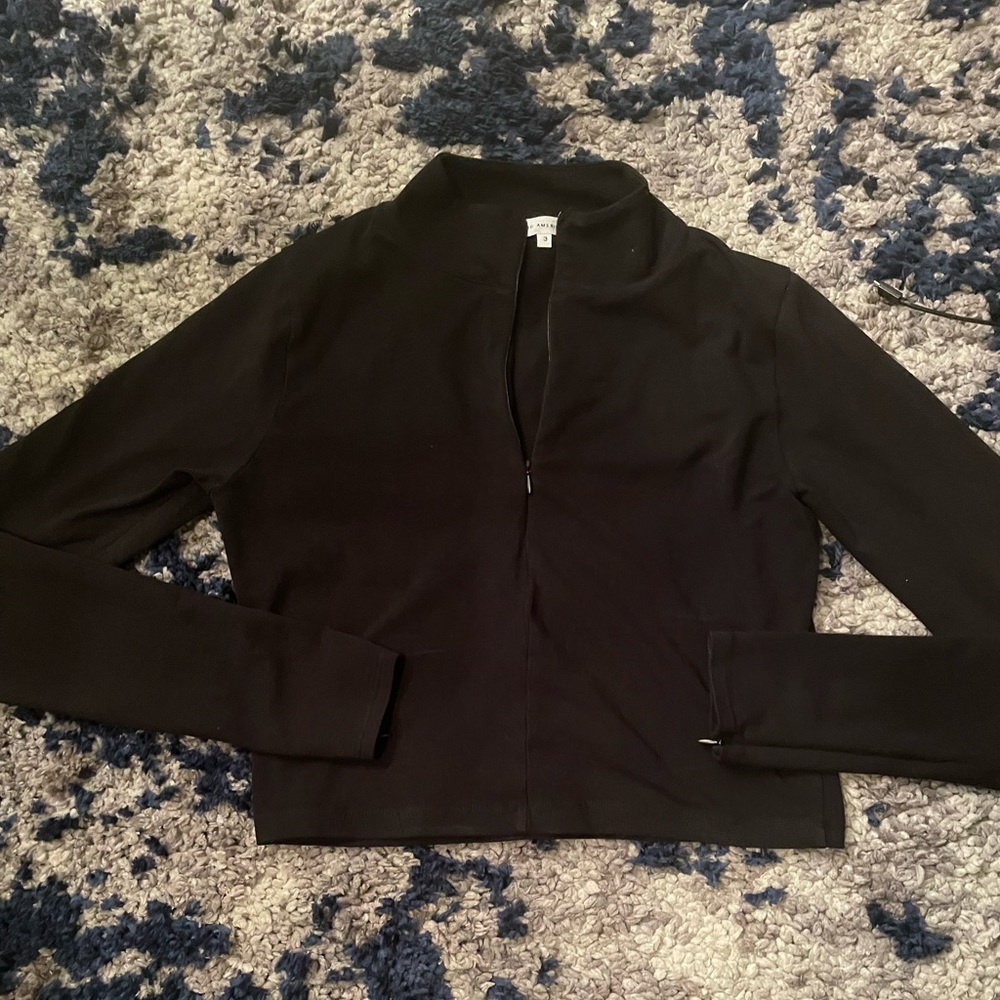 Good American Cropped half zipped S3